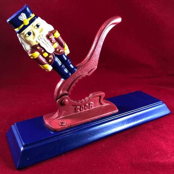 Houston Harvest Kitchen Metal Nutcracker On Stand Poshmark